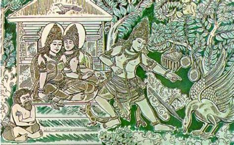  Kakawin Ramayana：インドネシア14世紀の叙事詩と壮大な絵画表現